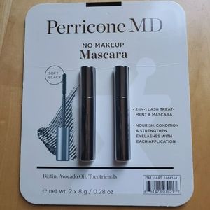 New Set of 2 Perricone MD Black No Makeup Mascara